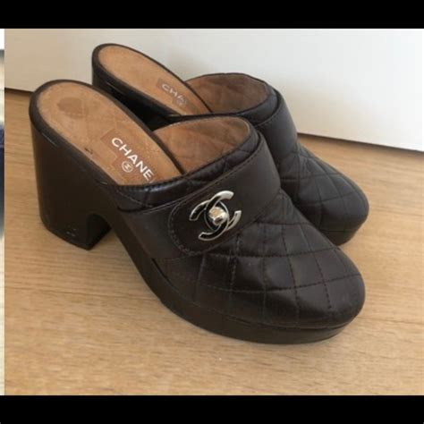 clogs chanel|chanel clogs mules 42.